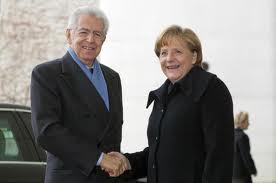Mari Monti und Angela Merkel  Foto: style.it