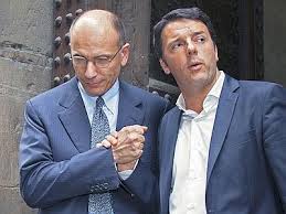 Enrico Letta und Matteo Renzi  Foto:melty.it