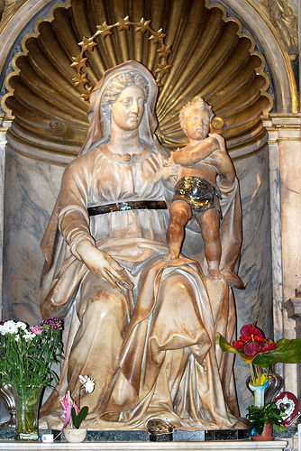 Madonna del parto von Sansovino, Rom S. Agostino