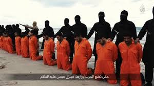 IS-Propagandavideo, Hinrichtung der 21 Kopten - Foto: AFP