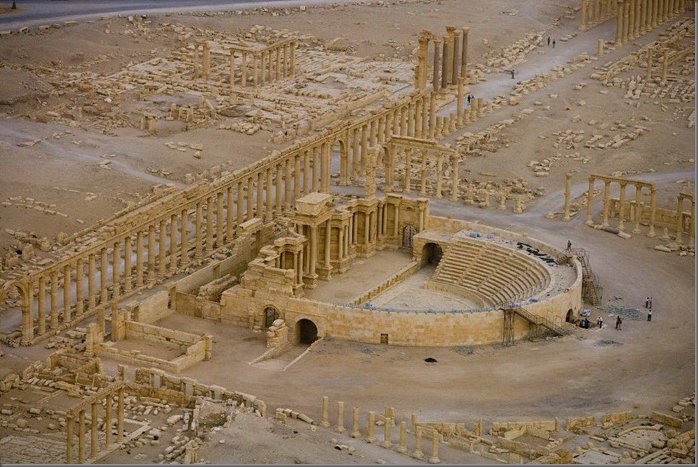 Palmyra, griechisches Theater   Foto:akr3