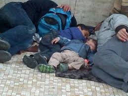 Flüchtlinge im Hauptbahnhof Mailand Foto: ilgiorno.it