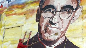 Murales mit Oscar Romero in San Salvador Foto: viva.it