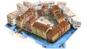 Rekonstruktion des Ghetto von Venedig Quelle: altervista