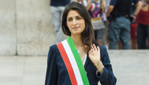 Virginia Raggi; Foto - Farodiroma